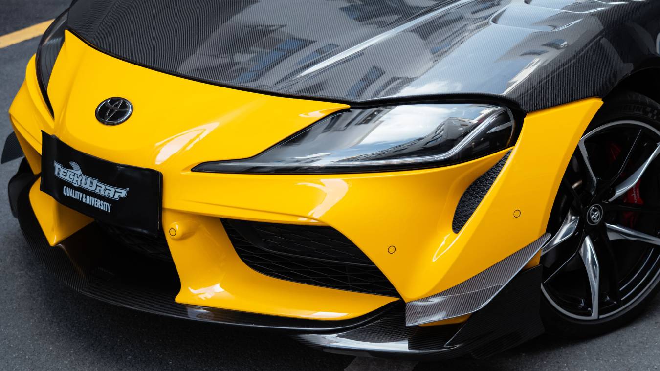 CG - A fényes autófólia új korszaka - Kép Toyota Supra CG-12 - Fotó