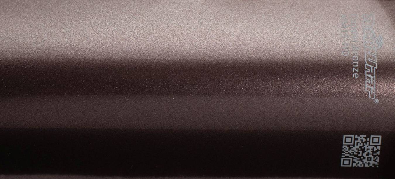 Teckwrap HM15-HD Copper Bronze autófólia - Kép Teckwrap HM15-HD Copper Bronze fényes metál bronz barna autófólia - Fotó